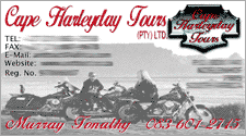 Cape Harleyday Tours