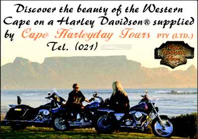 Cape Harleyday Tours Poster