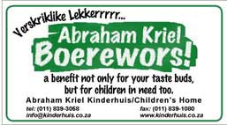Abraham Kriel Boerewors Sticker